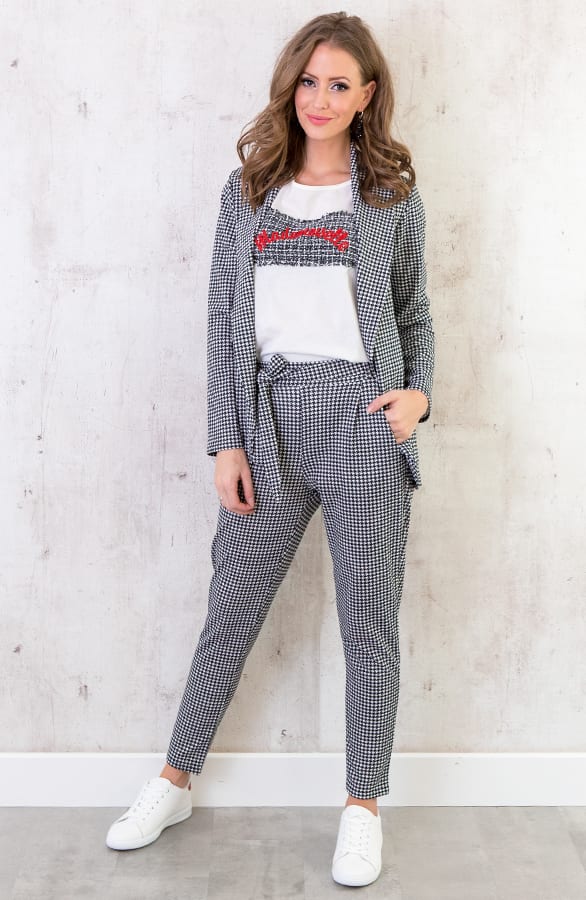 Blazer Pied De Poule – shoparchief, foto 7