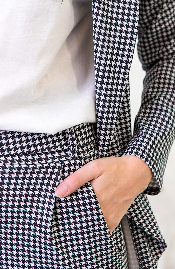 Blazer Pied De Poule – shoparchief, foto 6