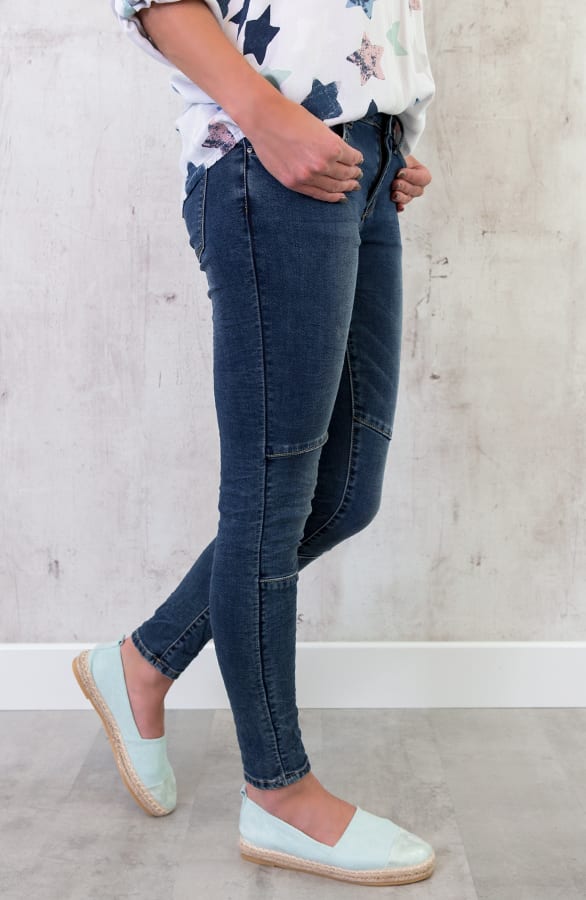 Denim Spijkerbroek Blauw – shoparchief, foto 3