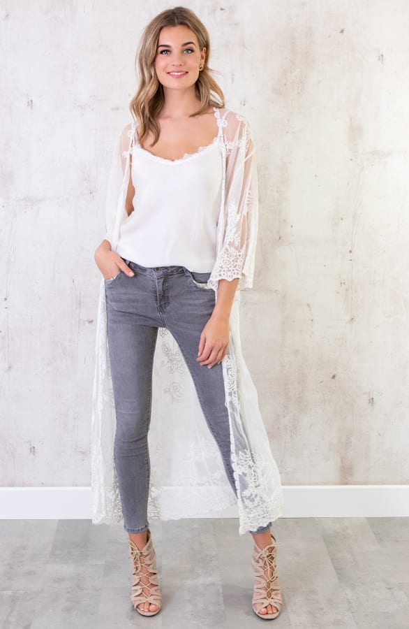 Pailletten Jeans Grijs – shoparchief, foto 7