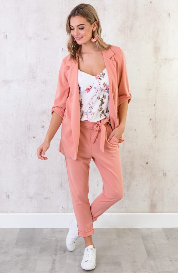 Spaghetti Top Met Bloemen – shoparchief, foto 5