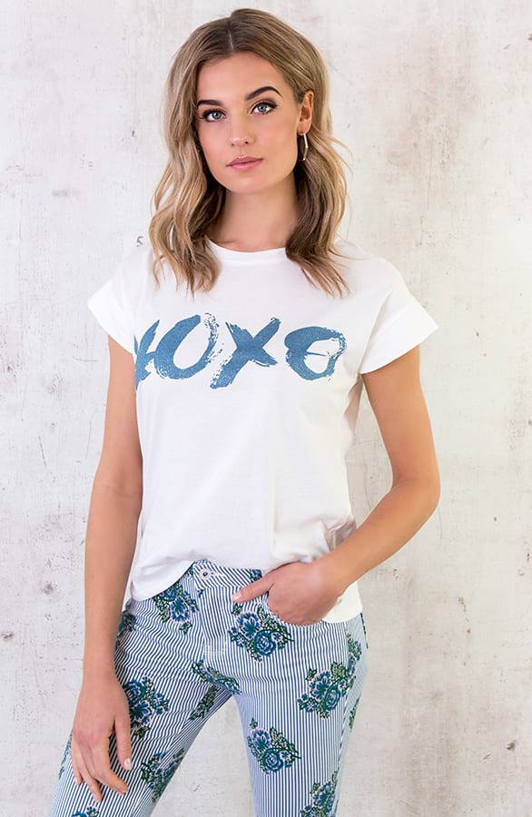 XOXO Top Jeansblauw – shoparchief, foto 2
