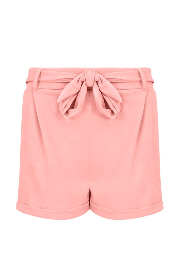 Basic Schleife Shorts Lachsrosa, Shoparchiv, Foto 1