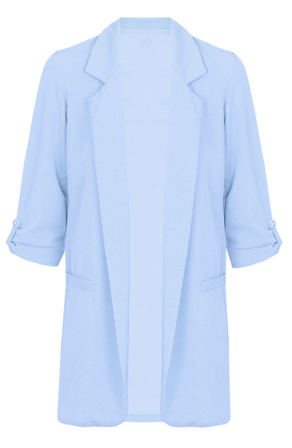 Blazer Dames Babyblauw – shoparchief, foto 1