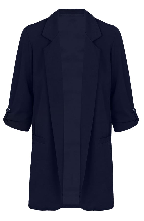 Blazer Dames Marineblauw – shoparchief, foto 1