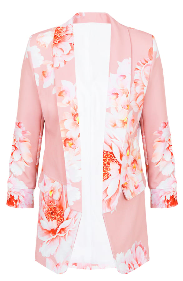 Blazer Met Bloemen – shoparchief, foto 1