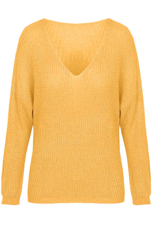 Trui Dames Oker – shoparchief, foto 1
