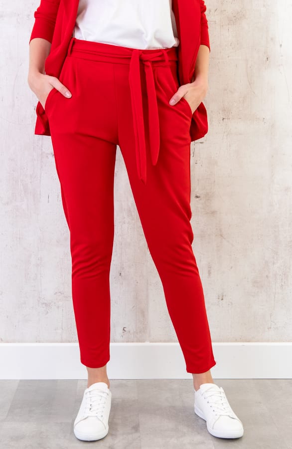 Strik Broek Basic Rood – shoparchief, foto 1