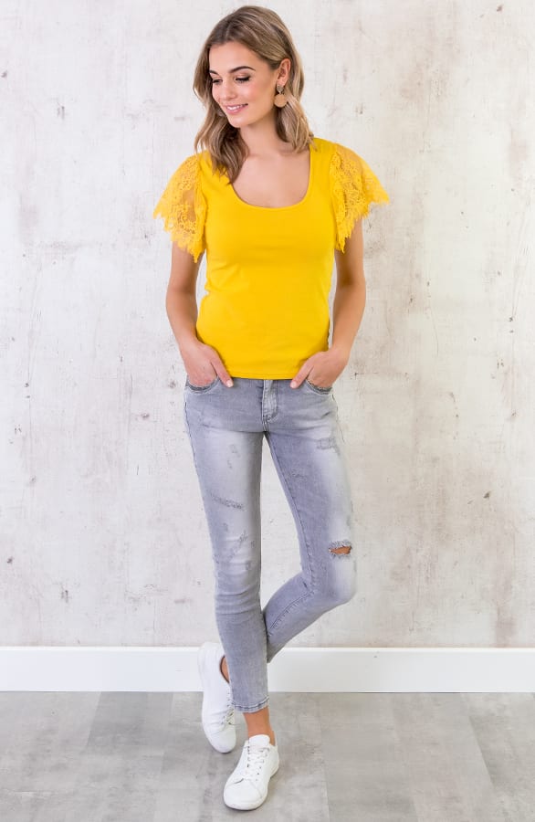 Top Met Kant Oker – shoparchief, foto 3