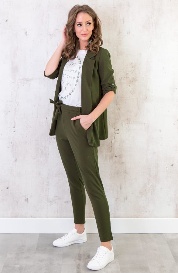 Blazer Dames Legergroen – shoparchief, foto 2