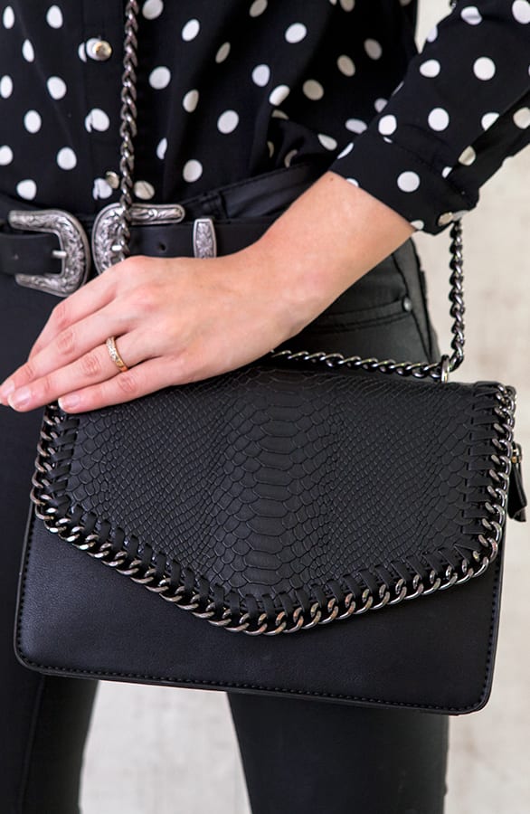 Tas Met Slangenprint – shoparchief, foto 2