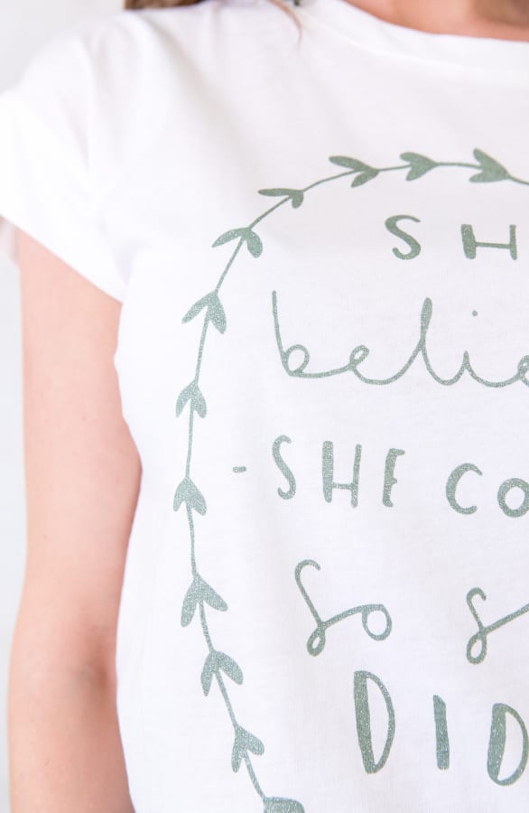She Believed Top Groen – shoparchief, foto 6