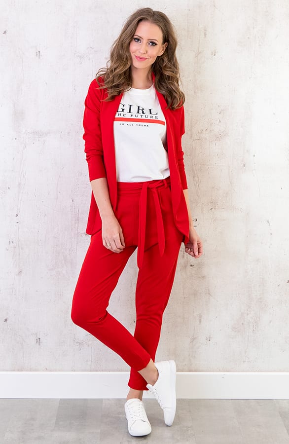 Strik Broek Basic Rood – shoparchief, foto 4