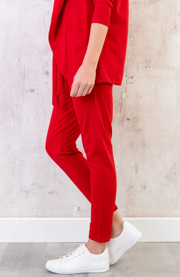 Strik Broek Basic Rood – shoparchief, foto 2