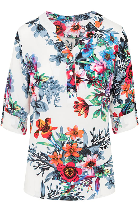 Blouse Bloemen – shoparchief, foto 1