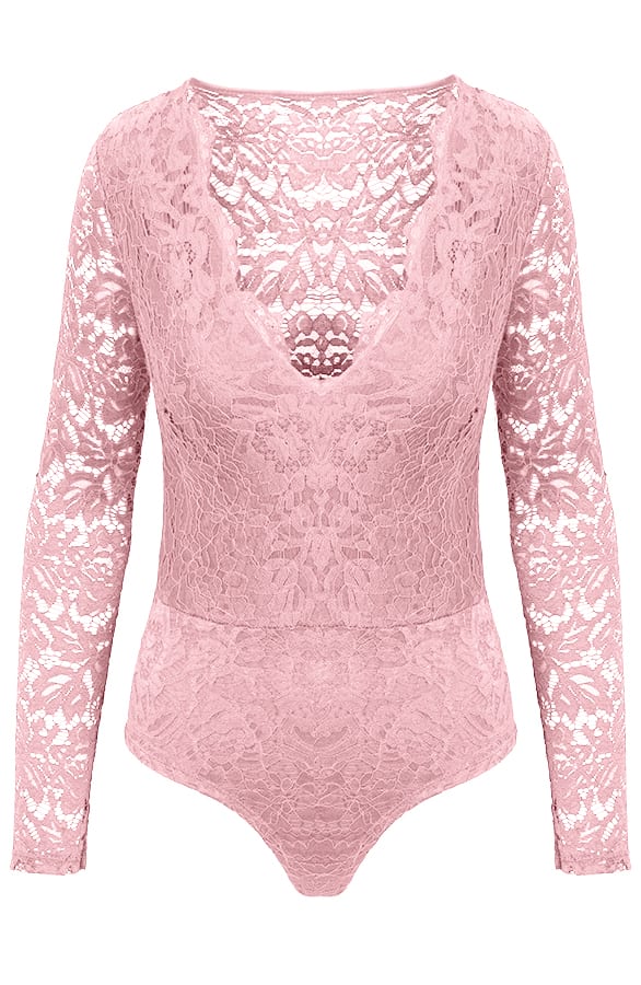Kanten Body Roze – shoparchief, foto 1