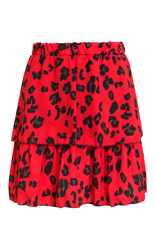Panter Laagjes Rok Rood – shoparchief, foto 1