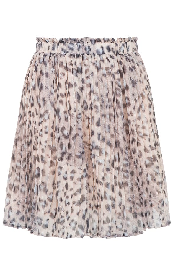 Plisse Rok Panter Pastel – shoparchief, foto 1