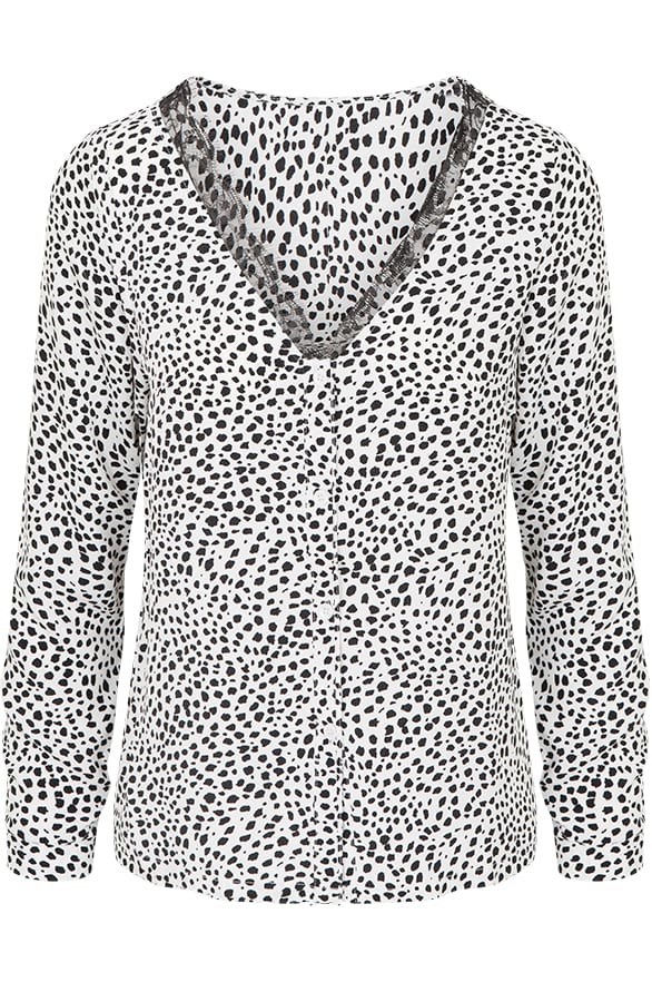 Print Blouse Dames – shoparchief, foto 1