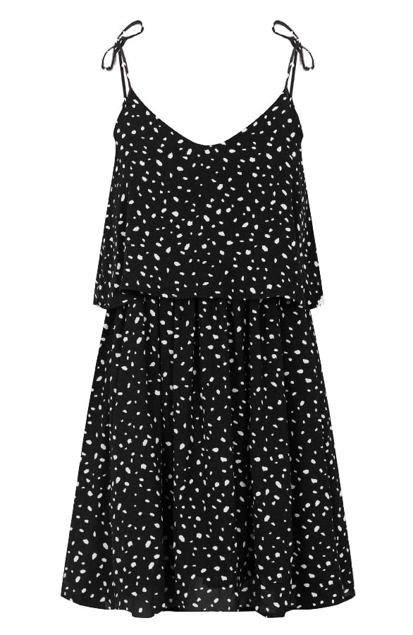 Stippen Jurk Dames – shoparchief, foto 1
