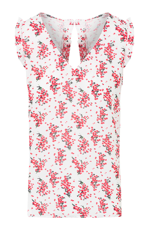 Top Bloemen Creme – shoparchief, foto 1