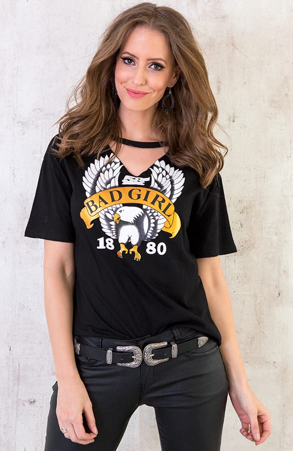 Top Bad Girl Zwart – shoparchief, foto 2