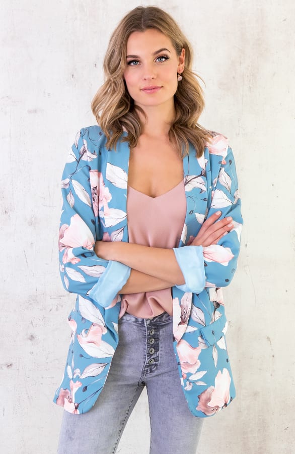 Boyfriend Blazer Bloemen – shoparchief, foto 2