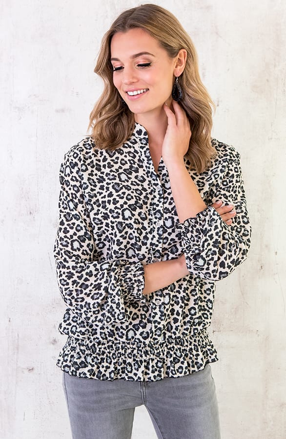 Musthave Panter Blouse Creme – shoparchief, foto 7