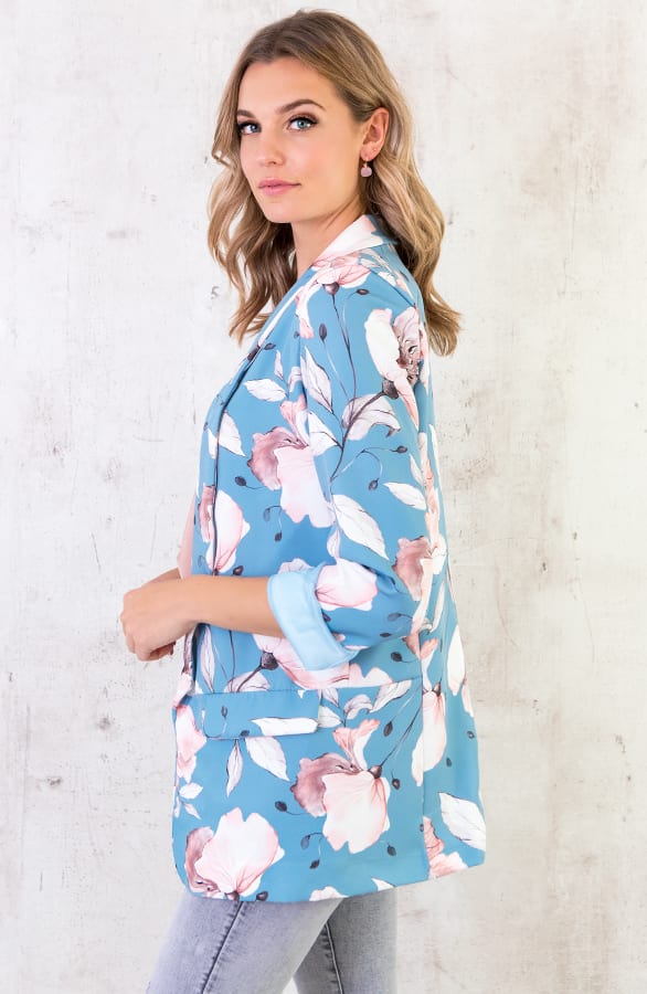 Boyfriend Blazer Bloemen – shoparchief, foto 3