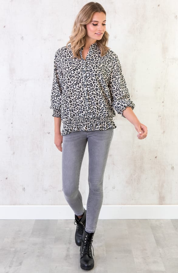 Musthave Panter Blouse Creme – shoparchief, foto 6
