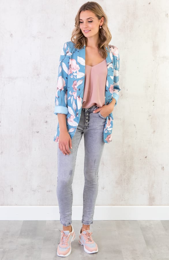 Boyfriend Blazer Bloemen – shoparchief, foto 4