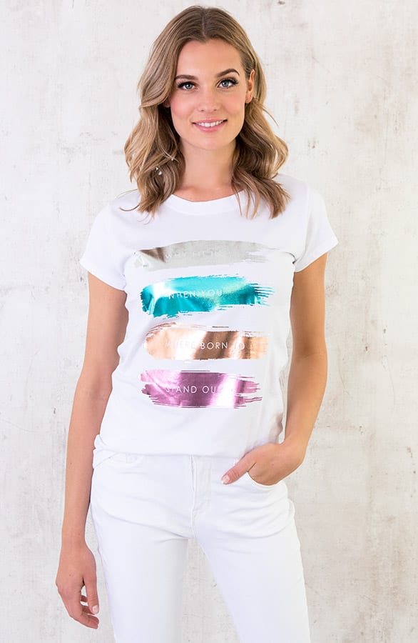 Metallic Top Multicolor – shoparchief, foto 2