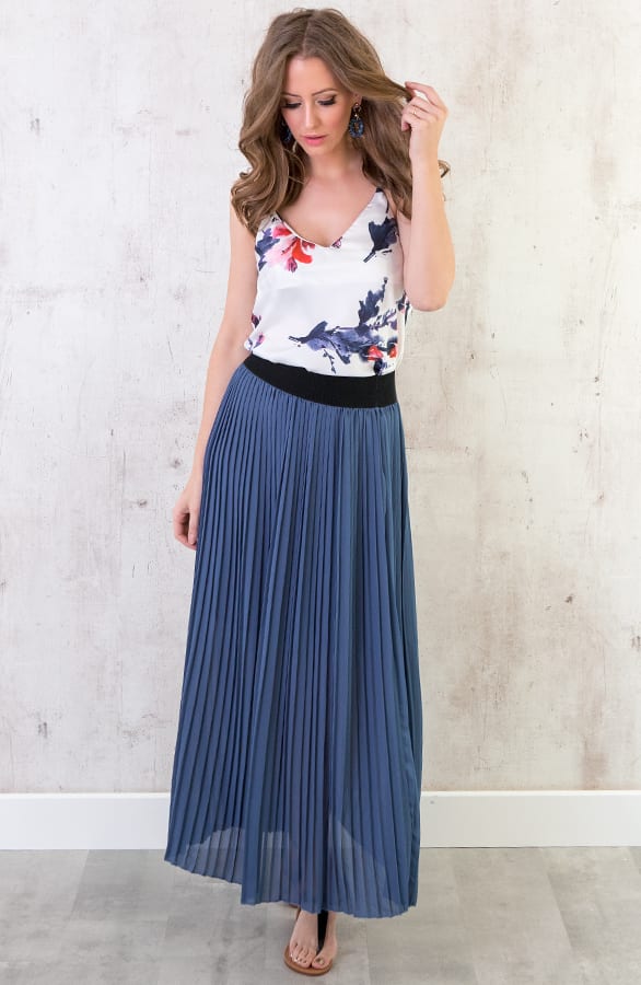Oval Luxury Oorbellen Blauw – shoparchief, foto 4