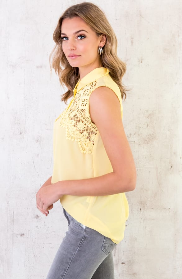Ibiza Top Kant Geel – shoparchief, foto 2