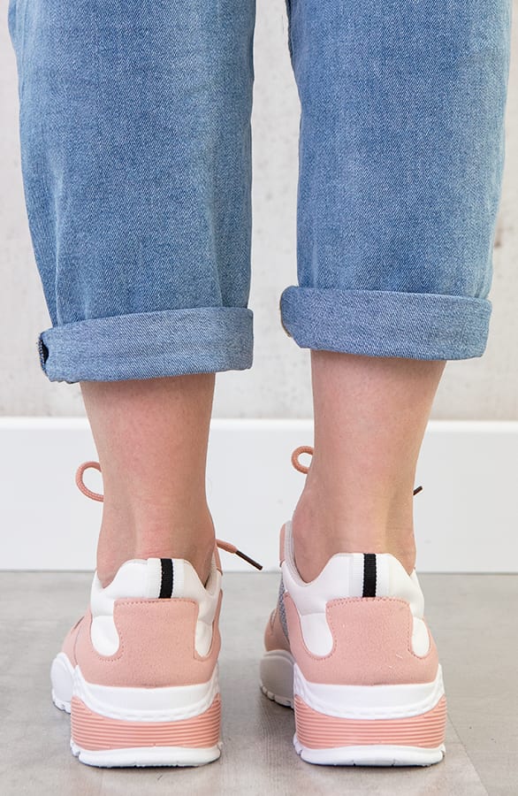 Dad Sneaker Damen Lachsrosa, Shoparchiv, Foto 5