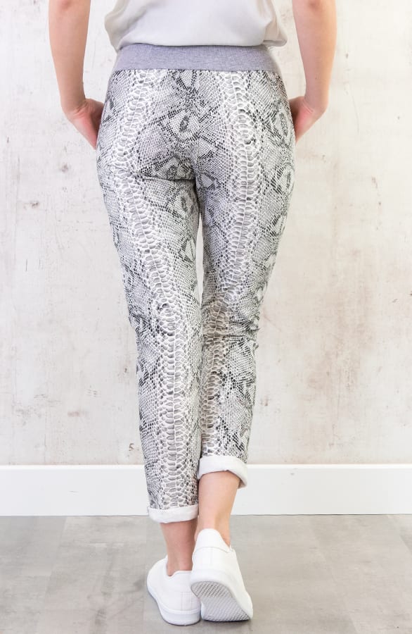 Jogging Slangenprint Grijs – shoparchief, foto 3