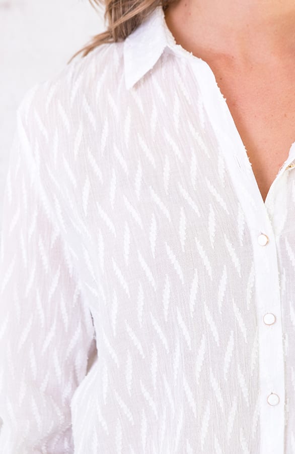 Katoenen Blouse Met Print – shoparchief, foto 4