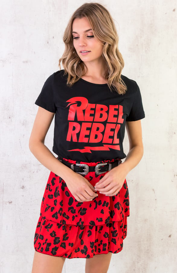 Panter Laagjes Rok Rood – shoparchief, foto 7