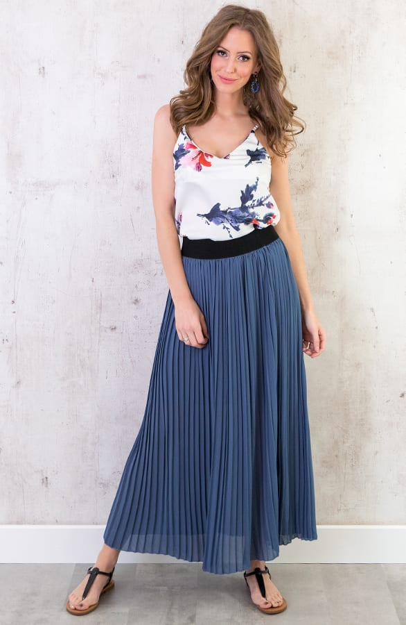 Oval Luxury Oorbellen Blauw – shoparchief, foto 3