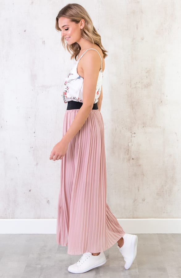 Plooirok Dames Roze – shoparchief, foto 3