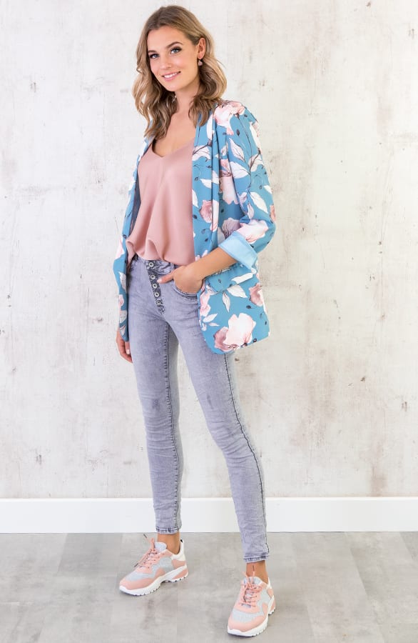 Boyfriend Blazer Bloemen – shoparchief, foto 5