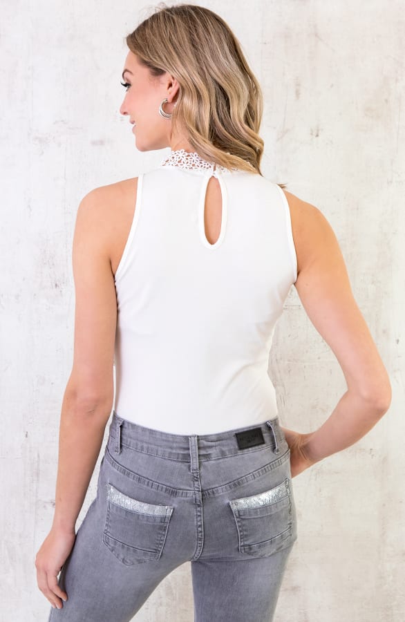 Kanten Body Halter Wit – shoparchief, foto 4
