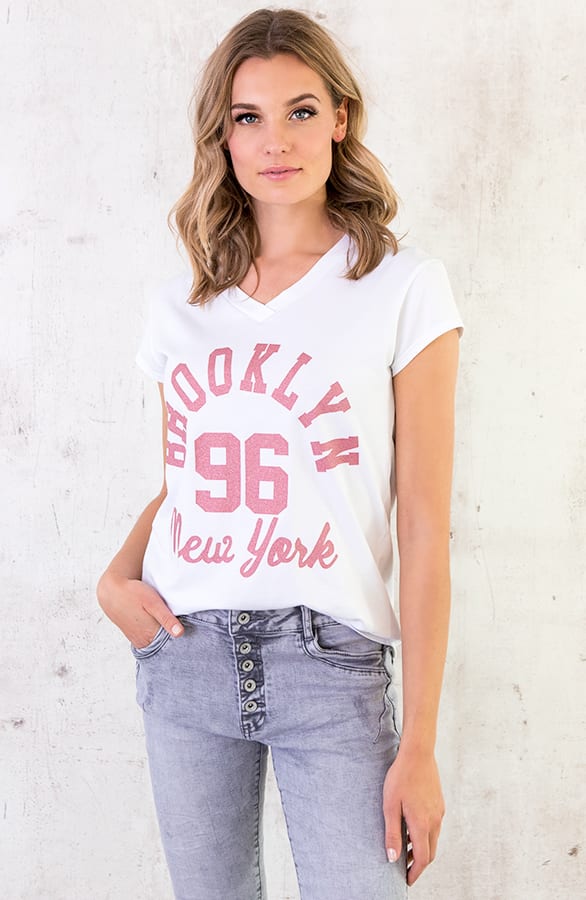 Brooklyn It Shirt Wit – shoparchief, foto 5
