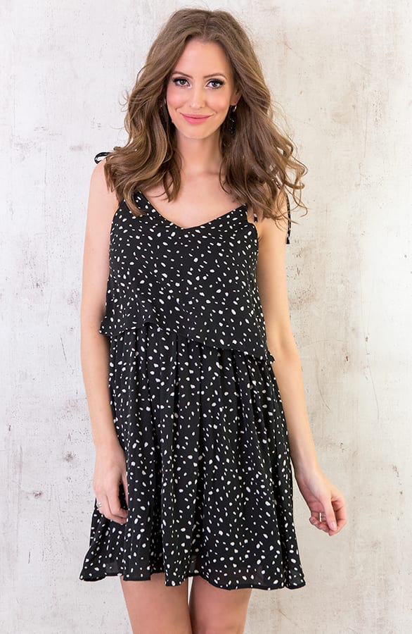 Stippen Jurk Dames – shoparchief, foto 2
