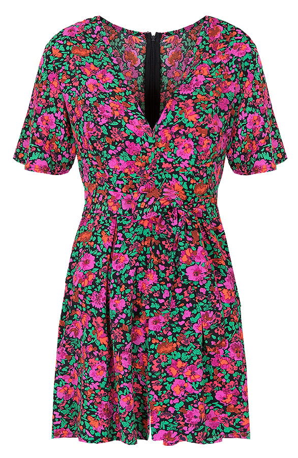 Playsuit Bloemenprint – shoparchief, foto 1