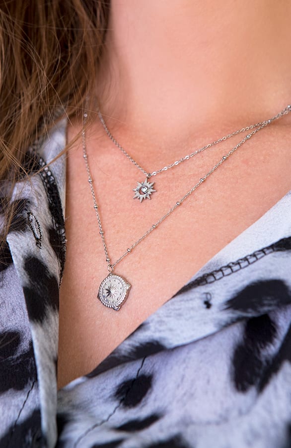 Ketting Met Bedel Zilver – shoparchief, foto 2
