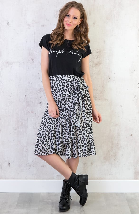 Panterprint Midi Rok – shoparchief, foto 7
