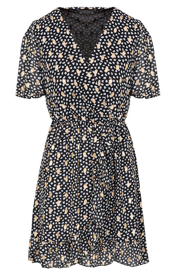 Cheetah Wikkeljurk Zwart Goud – shoparchief, foto 1