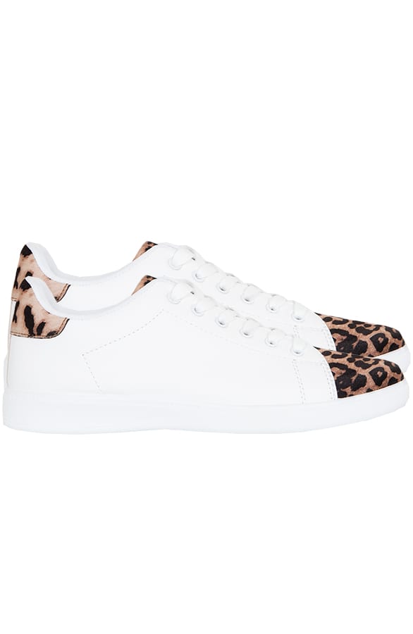 Sneakers Leopard Wit – shoparchief, foto 2