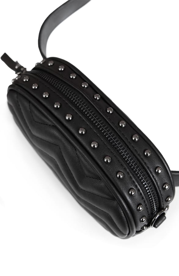 Bumbag Met Studs Zwart – shoparchief, foto 3